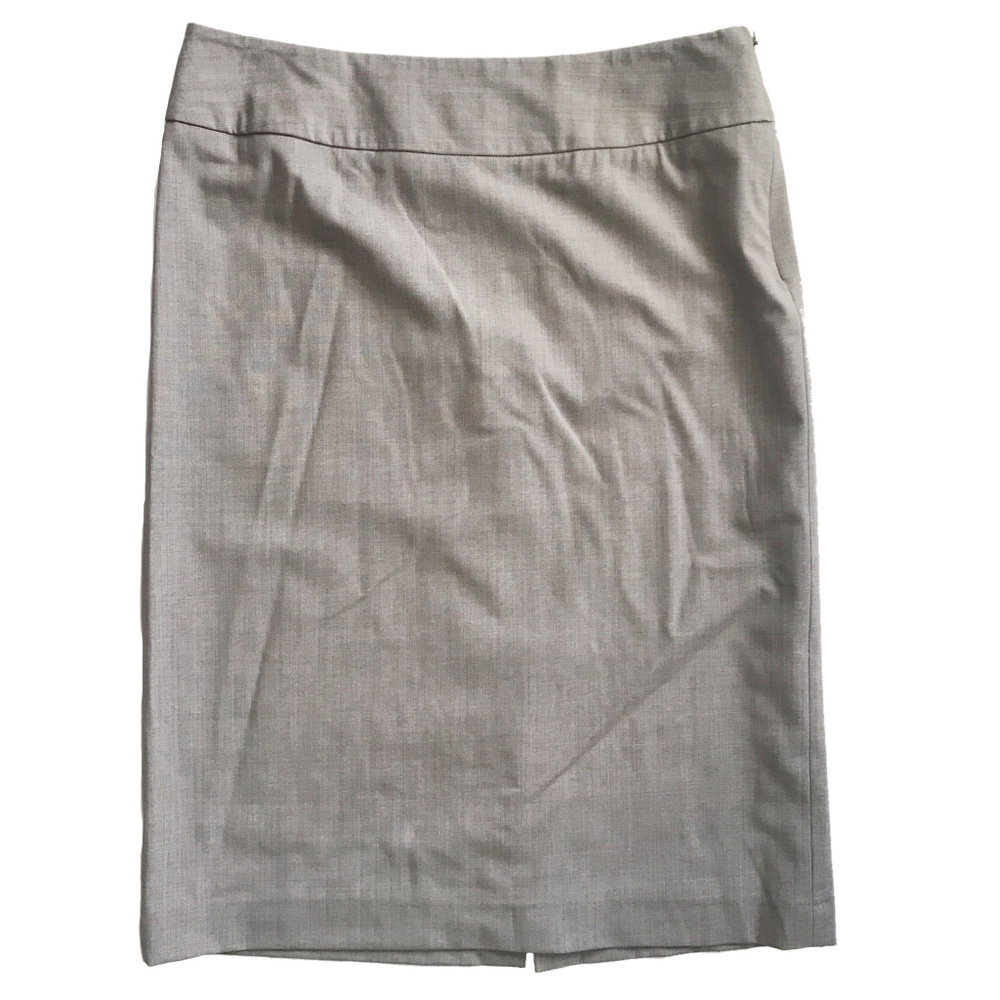 Banana Republic Gray Pencil Skirt